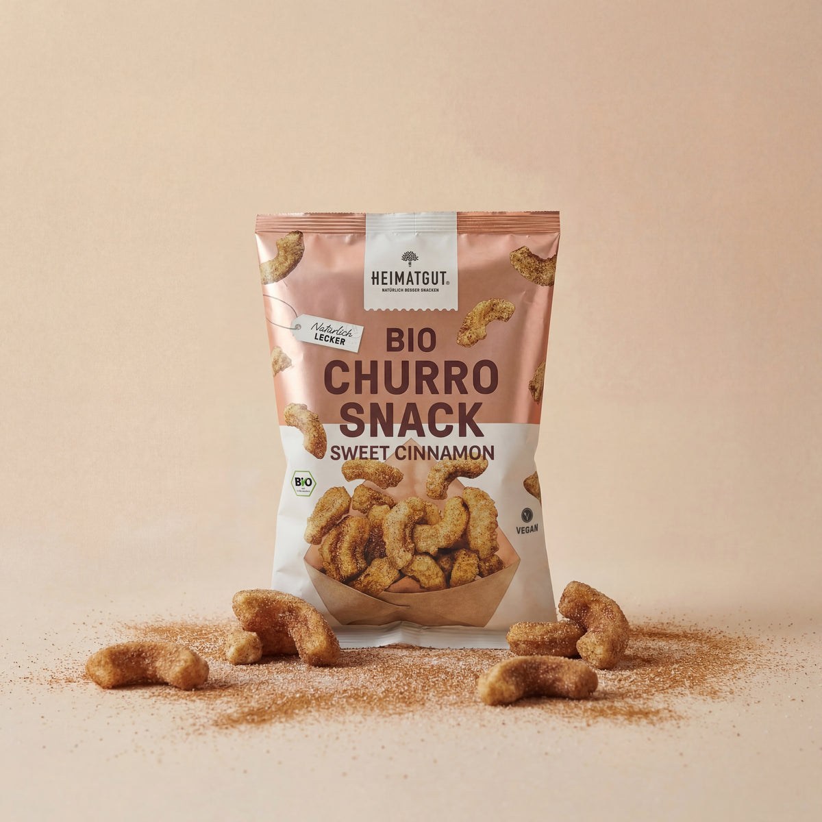 Heimatgut Bio Churro Snack, echtes Produktfoto