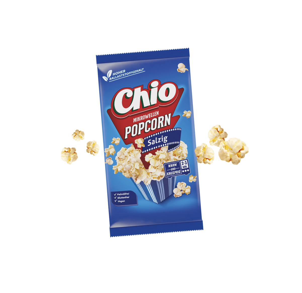 Chio Mikrowellen Popcorn Salzig, Herstellerabbildung