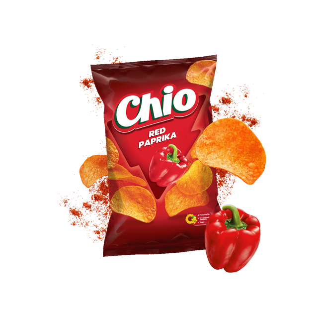 Chio Chips Red Paprika, Herstellerabbildung