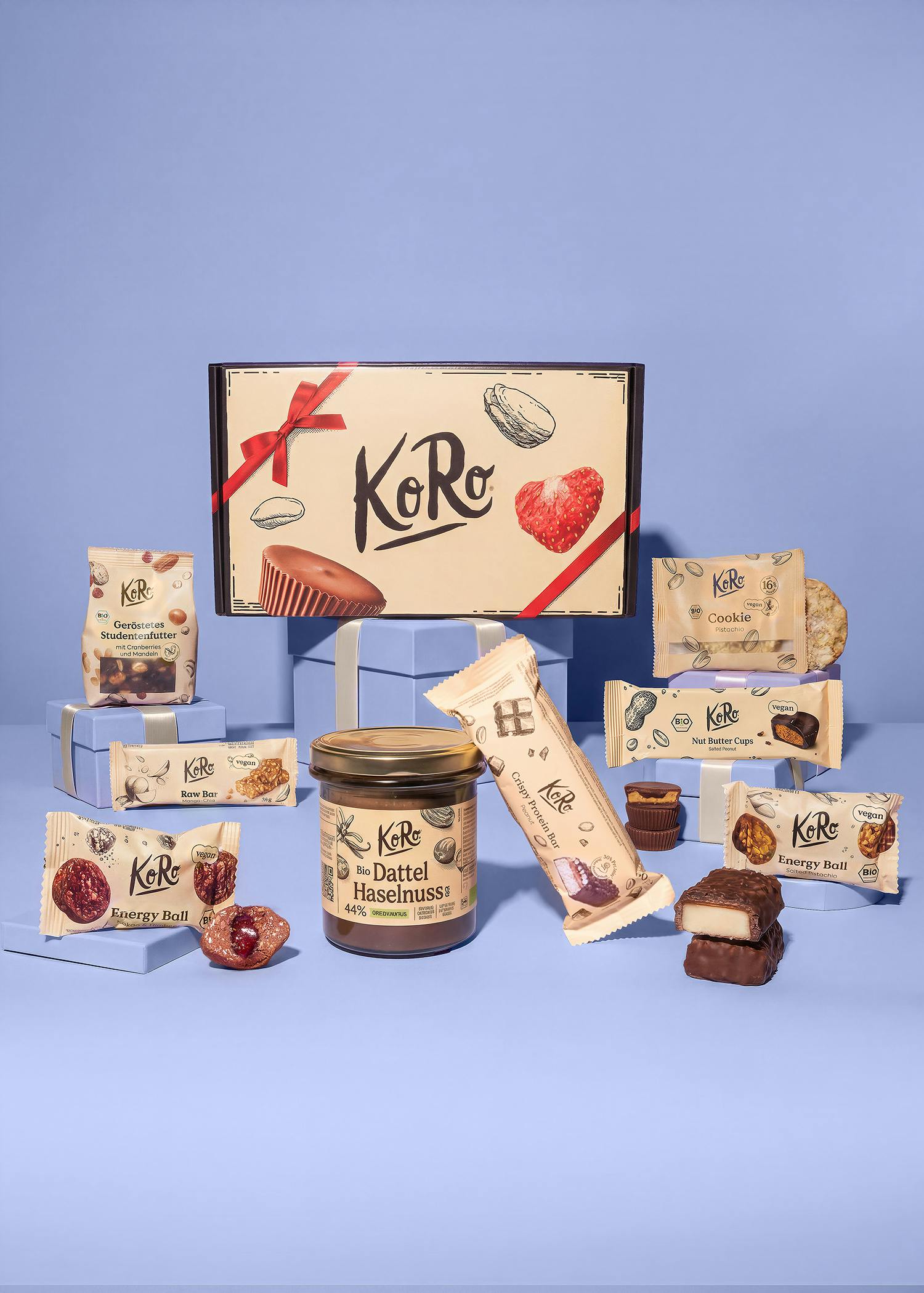 KoRo Discovery Geschenkbox, echtes Produktfoto
