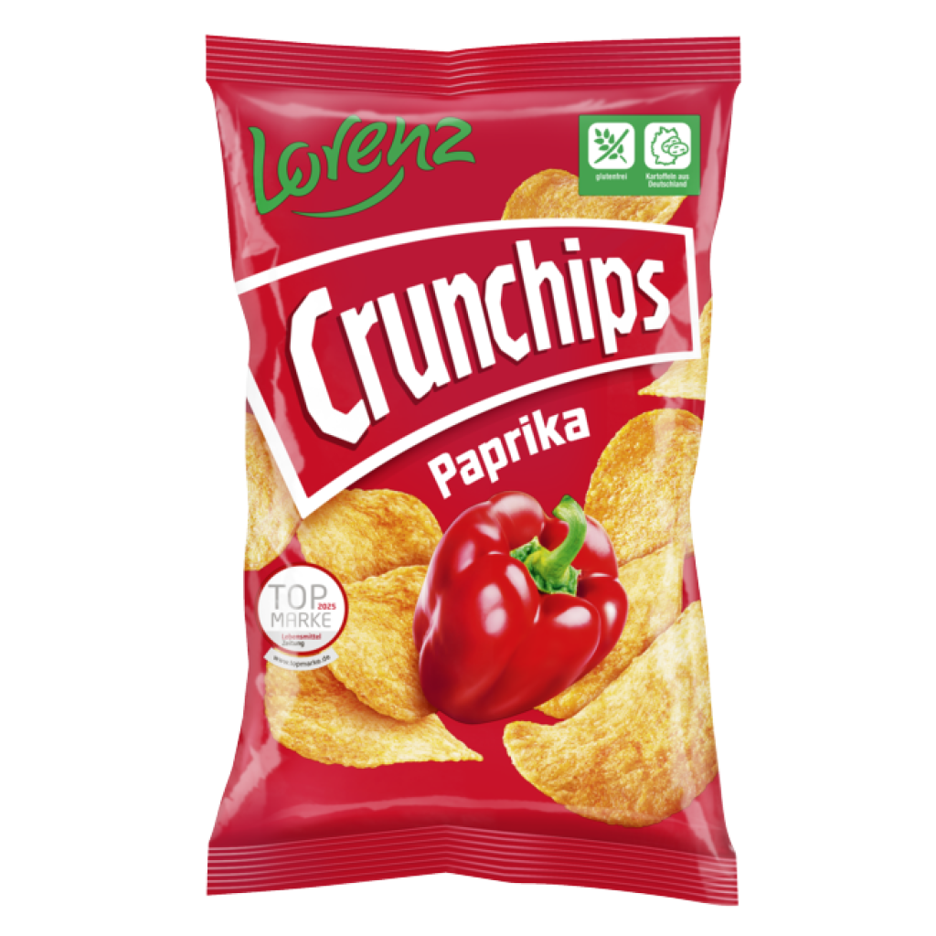 Lorenz Crunchips Paprika, Herstellerabbildung