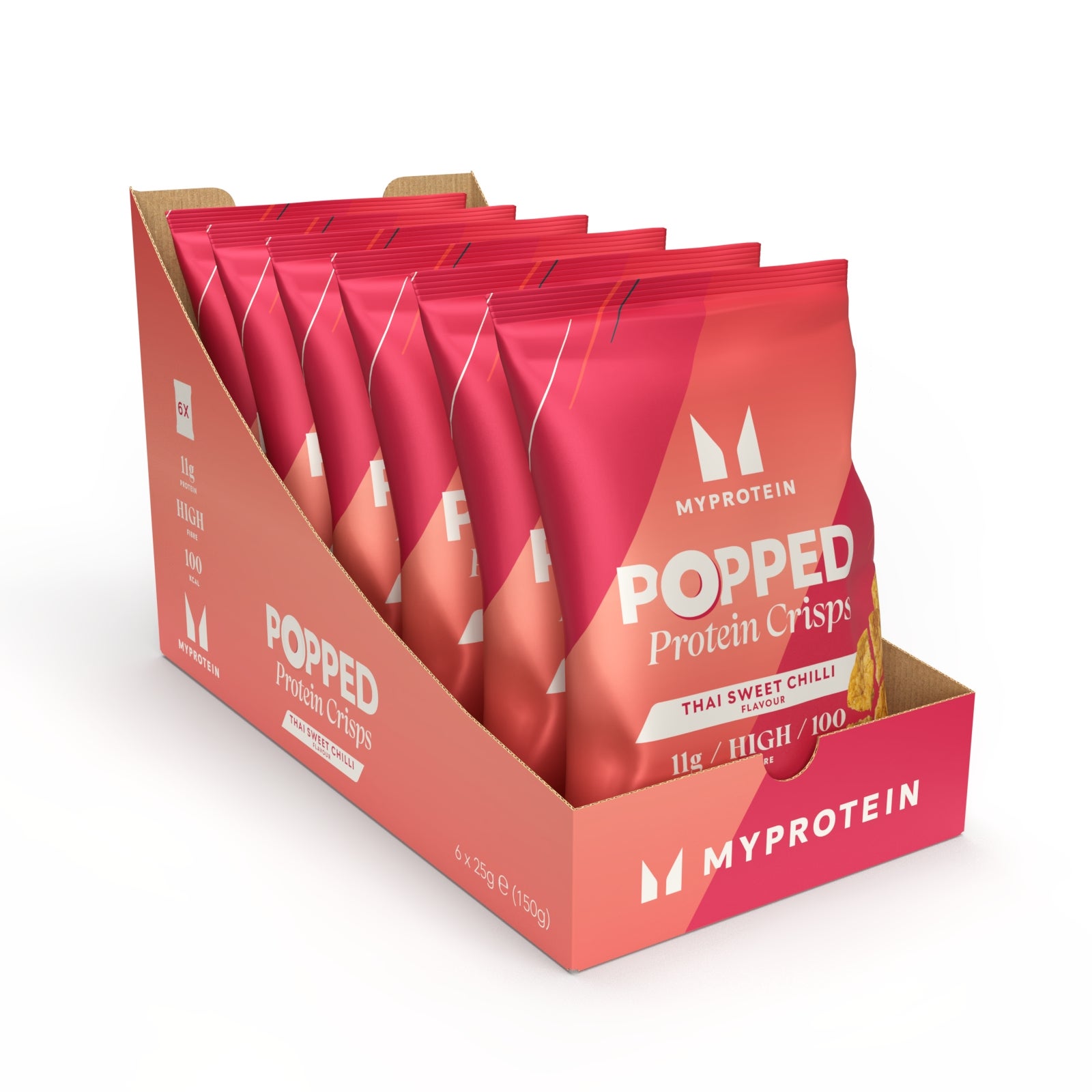 Myprotein Popped Protein Crisps, Herstellerabbildung