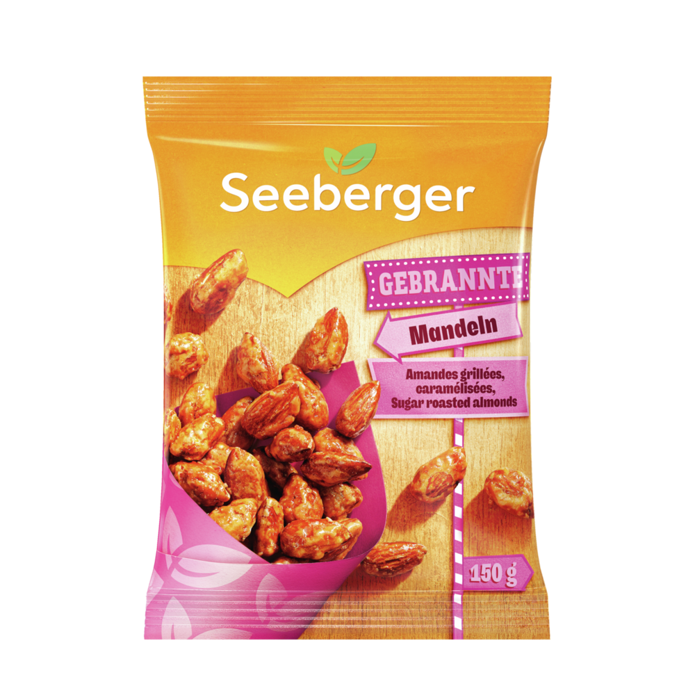 Seeberger Gebrannte Mandeln, echtes Produktfoto