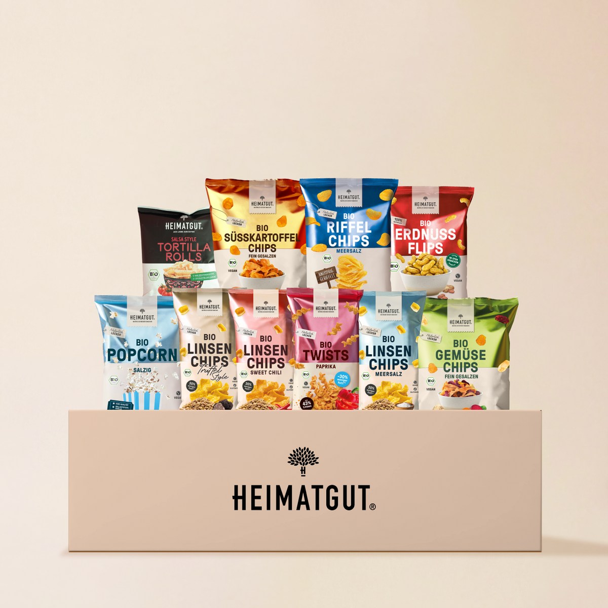 Heimatgut Snackbox Herzhaft, echtes Produktfoto
